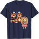 goldilocks and the three bears, annoyed Momma, Papa and Baby T-Shirt - T-Shirt | Navy