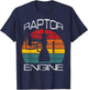Starship Raptor Engine For Rocket Scientist & Space Explorer T-Shirt - T-Shirt | Navy