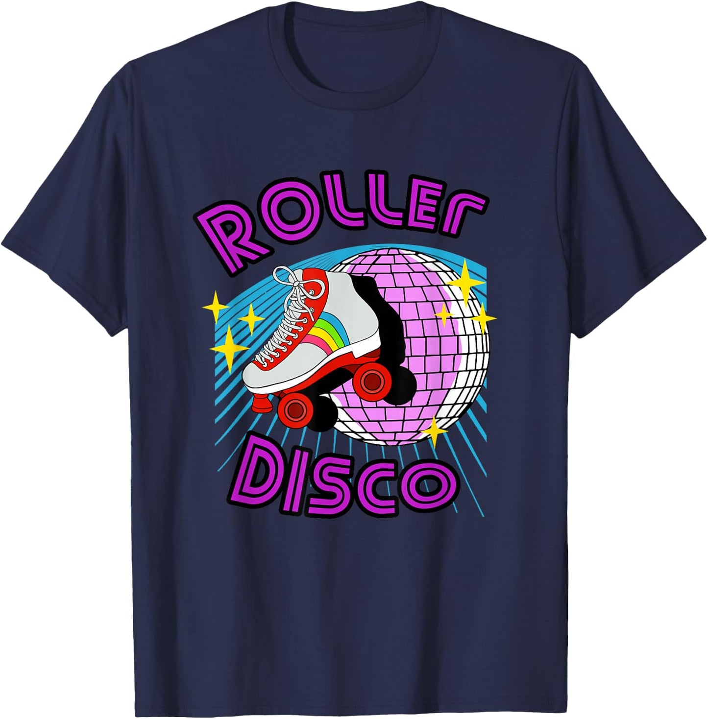 Roller Derby Gift Women Girls Roller Skating Roller T-Shirt - T-Shirt | Navy