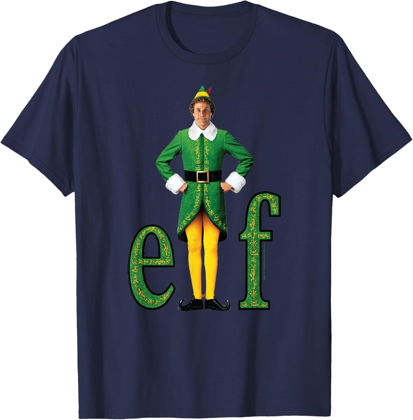 Elf - Buddy T-Shirt - T-Shirt | Navy
