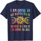 I Am Going To Let Karma Fix It Because If I Fix It Yoga T-Shirt - T-Shirt | Navy
