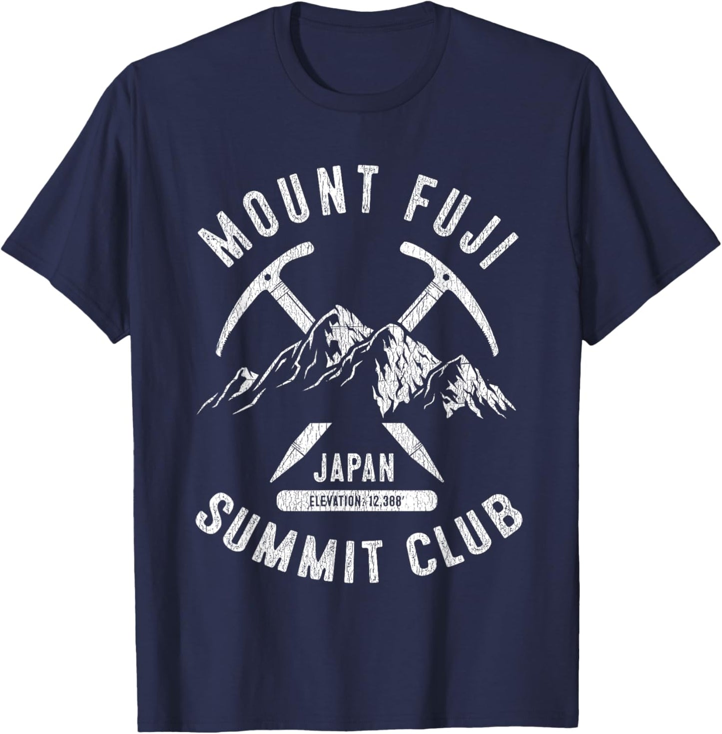Mount Fuji Summit Club I Climbed Mt Fuji Japan T-Shirt - T-Shirt | Navy