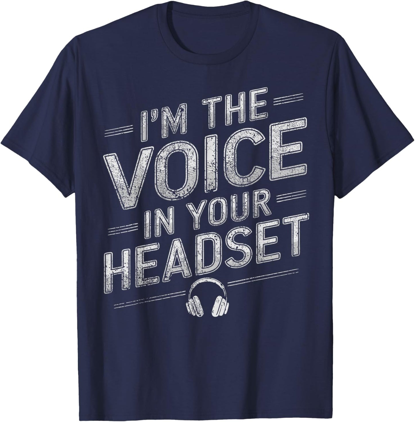 Stage Manager Headset Theatre Director Theater Manager T-Shirt - T-Shirt | Navy