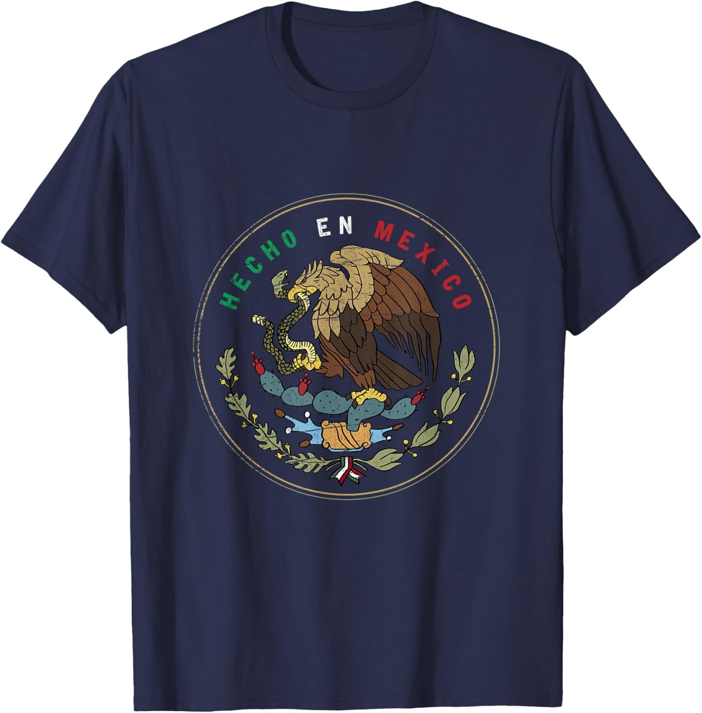 Hecho En Mexico T-Shirt - T-Shirt | Navy