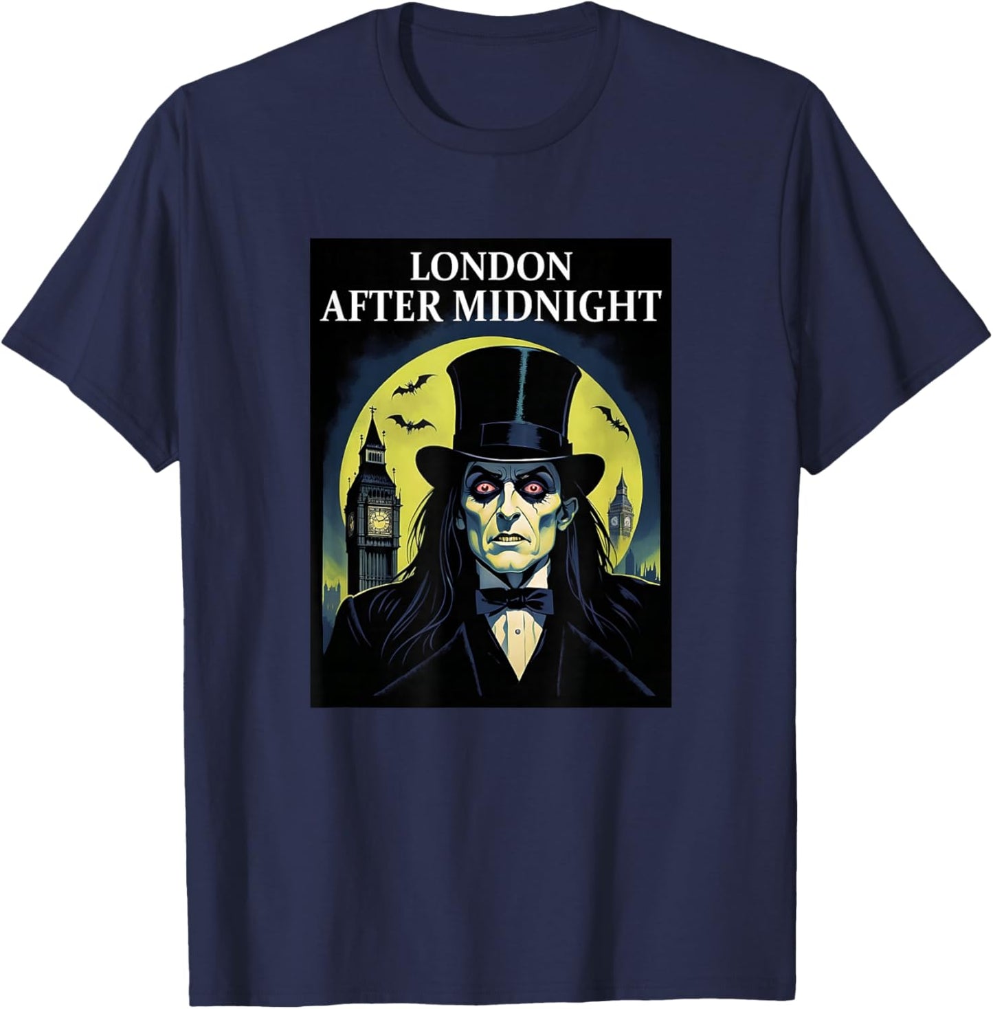 London After Midnight Artwork T-Shirt - T-Shirt | Navy