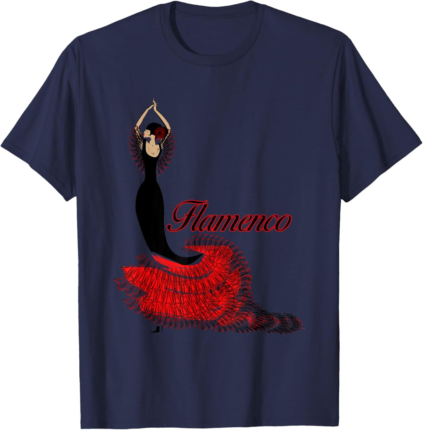 Flamenco dancer 2 - Spain T-Shirt - T-Shirt | Navy