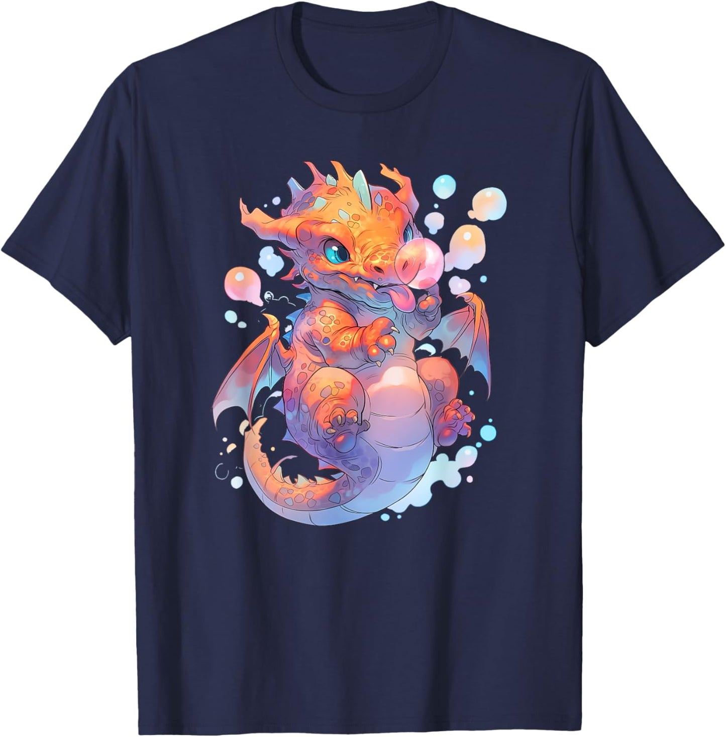 Cute Dragon funny Dragon lover baby T-Shirt - T-Shirt | Navy