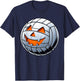 Halloween Jack O Lantern Volleyball Player Coach Pitcher Boy T-Shirt - T-Shirt | Navy
