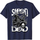 Shred Till Your Dead Heavy Metal Concert Guitar Band Funny T-Shirt - T-Shirt | Navy