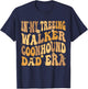 In My Treeing Walker Coonhound Dad Era Groovy Dog Owner Women Kids T-Shirt - T-Shirt | Navy