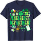 Emergency Department St Patricks Day Emergency Room Nurse T-Shirt - T-Shirt | Navy