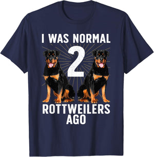 Funny Rottweiler Design Women Kids Rottweiler Lovers T-Shirt - T-Shirt | Navy
