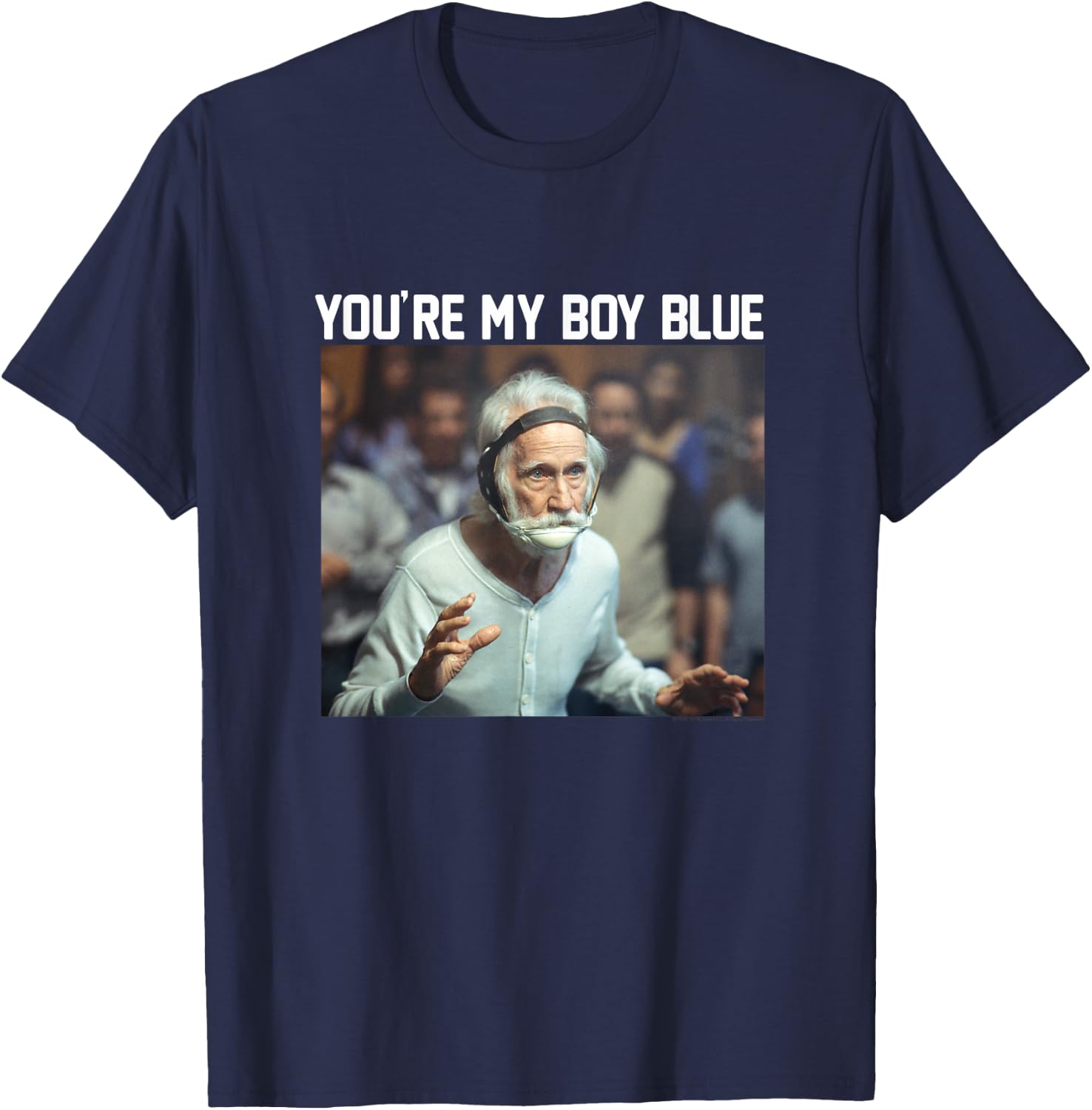Old School You're My Boy Photo T-Shirt - T-Shirt | Navy