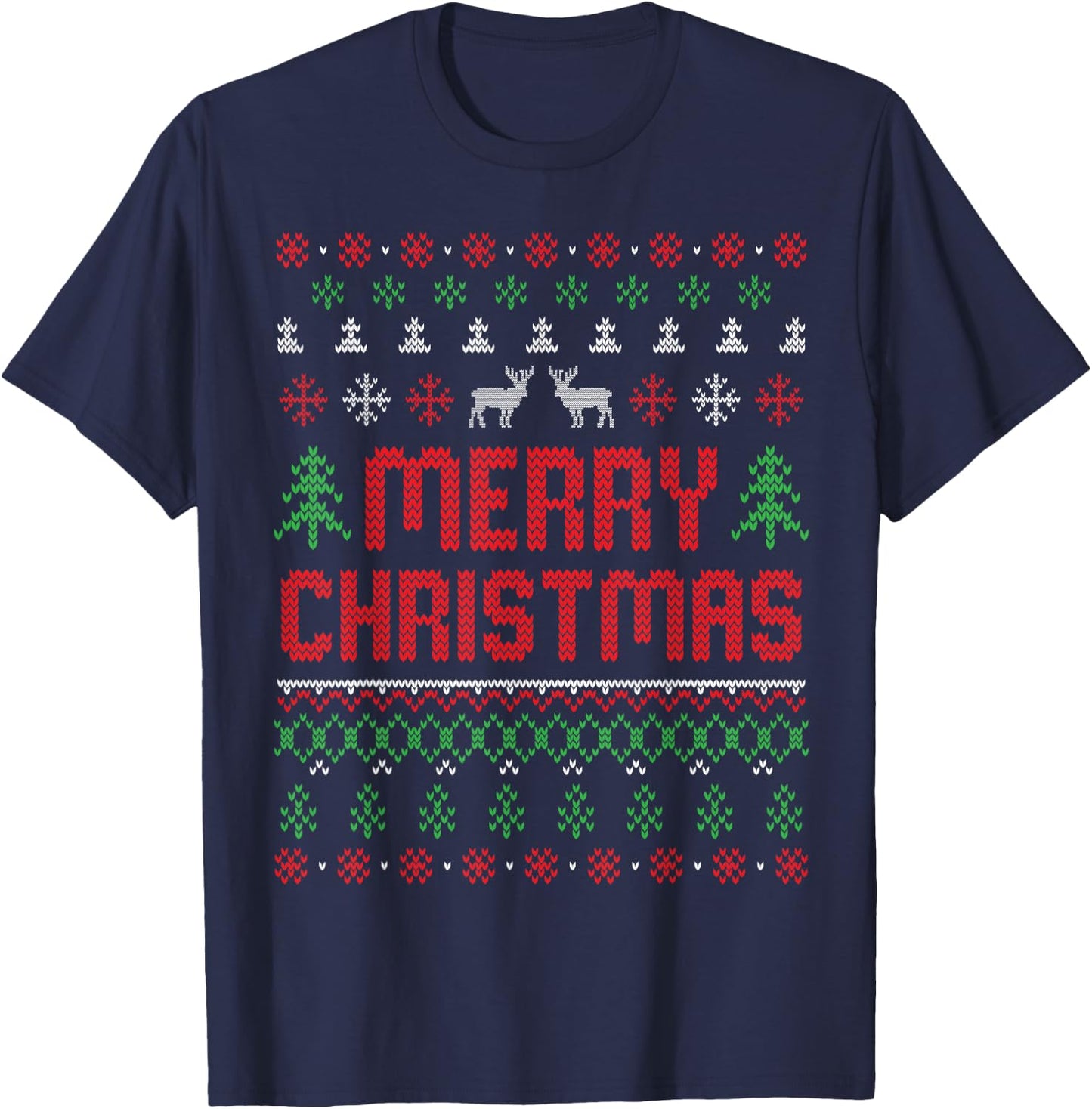 Merry Christmas T-Shirt - T-Shirt | Navy