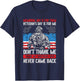 Memorial Day Is For Them Veteran's Day Is For Me Veteran Day T-Shirt - T-Shirt | Navy