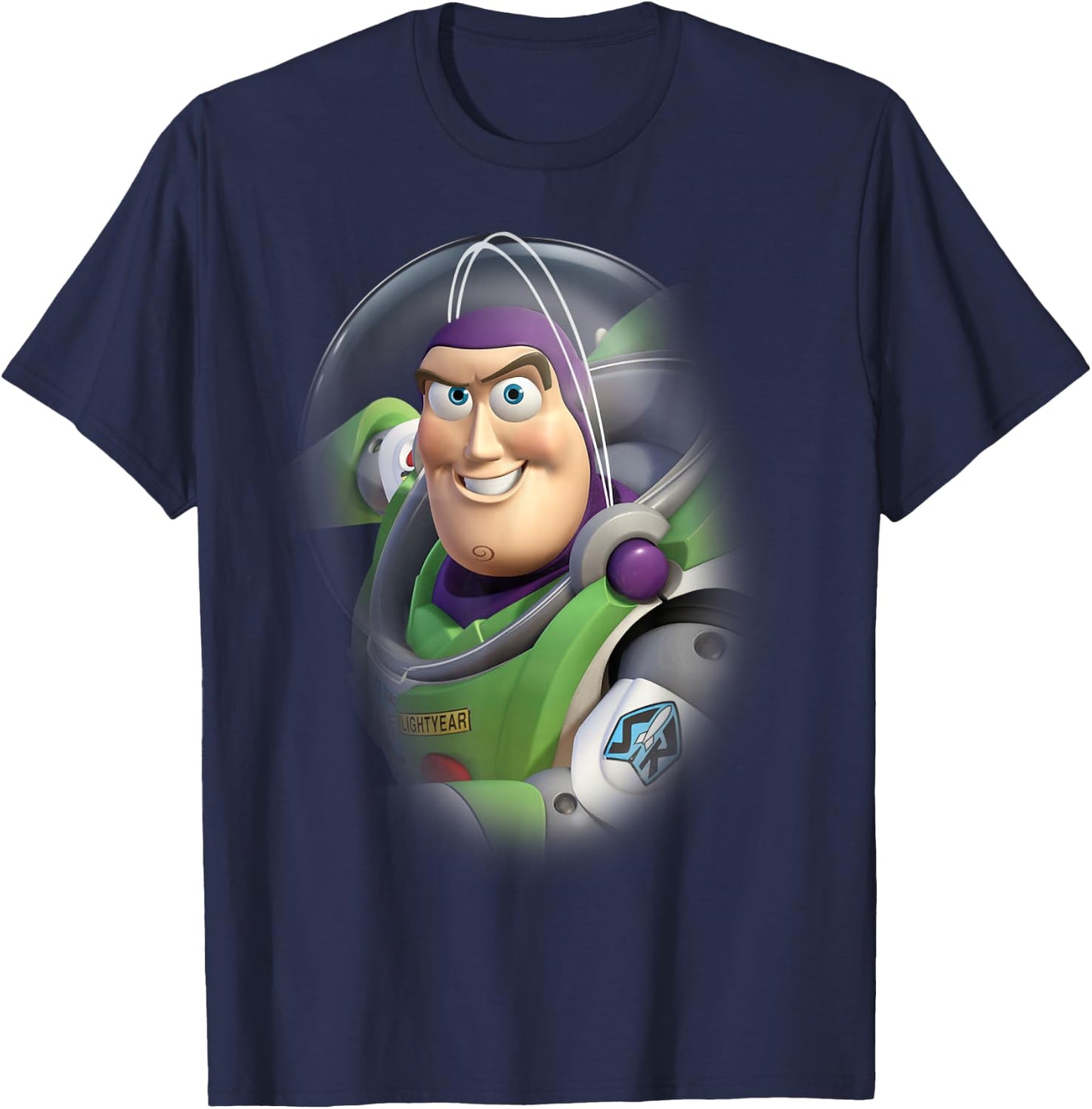 Disney Pixar Toy Story Buzz Lightyear Grin Graphic T-Shirt - T-Shirt | Navy