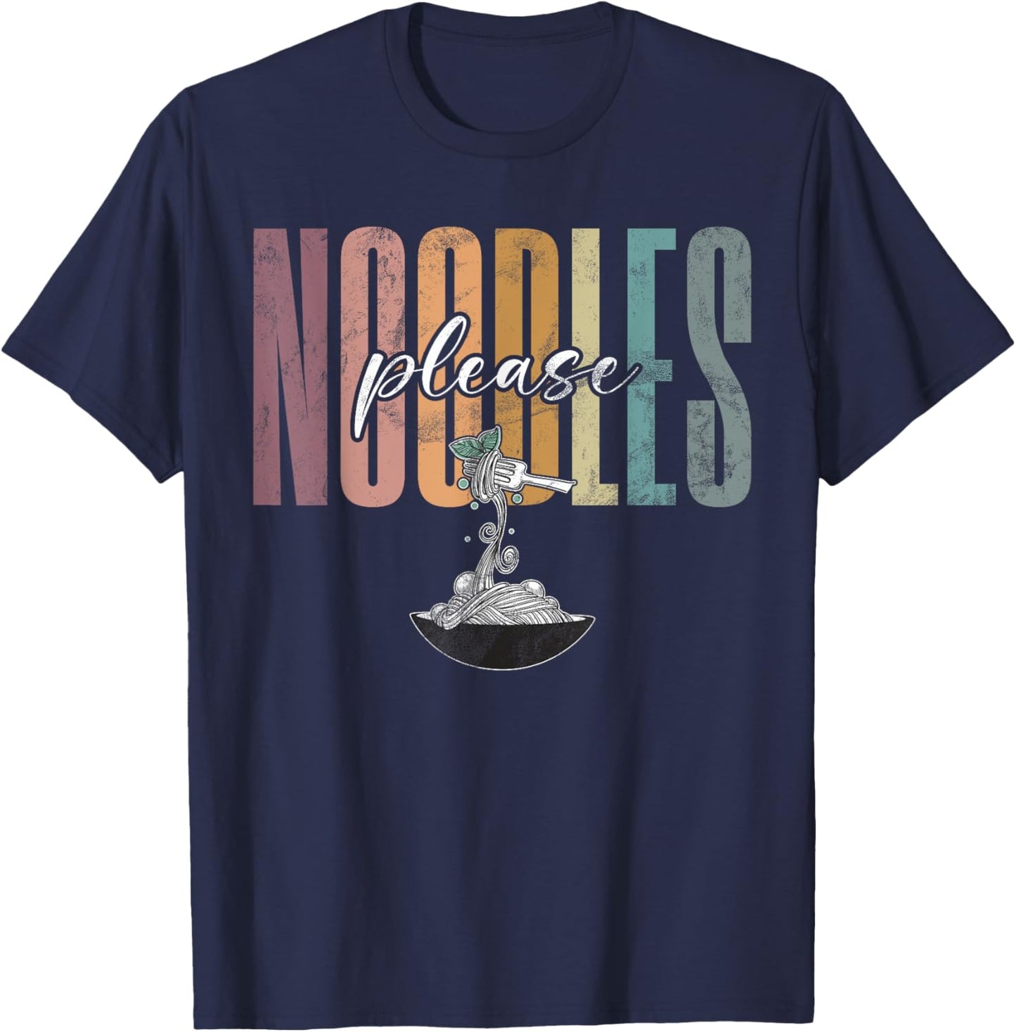 Noodles Please Noodles T-Shirt - T-Shirt | Navy