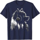 Pomeranian Dog Motif Pet Music Headphone Pomeranian T-Shirt - T-Shirt | Navy