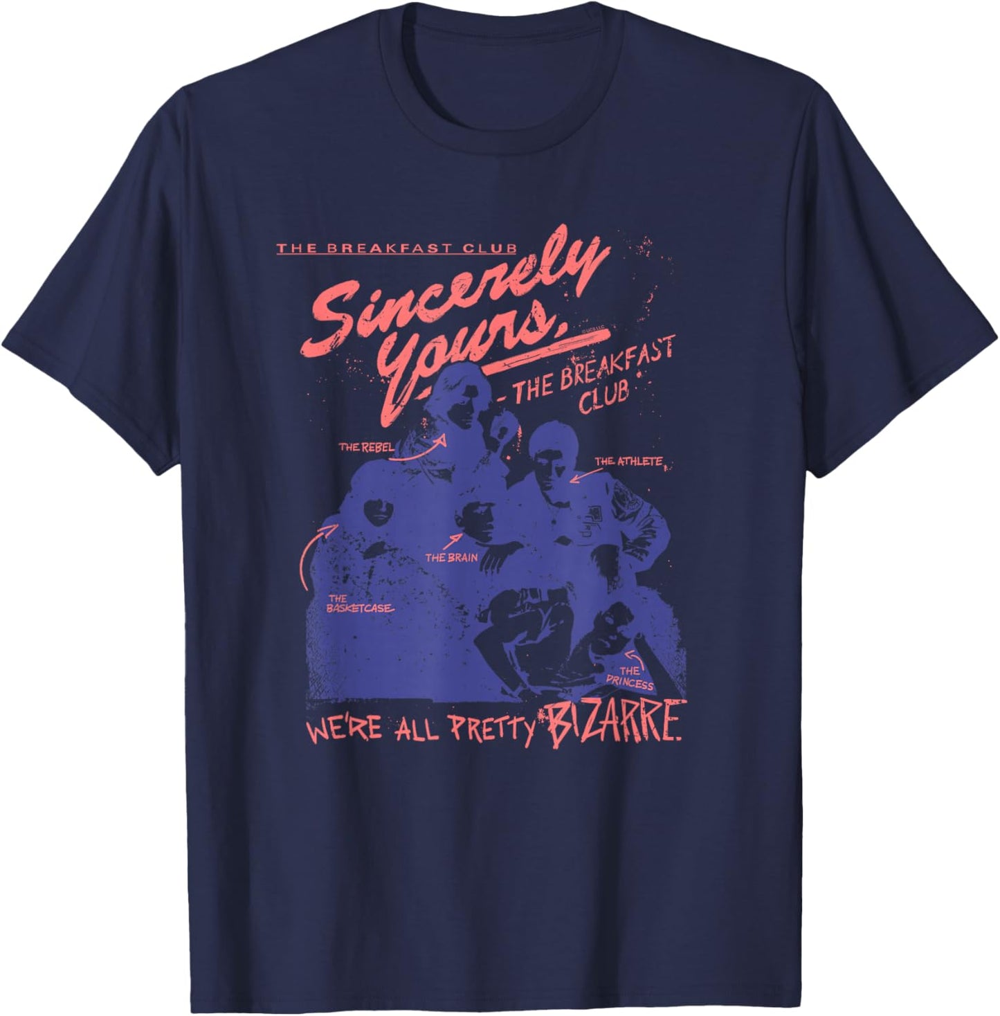 The Breakfast Club Pretty Bizarre T-Shirt - T-Shirt | Navy
