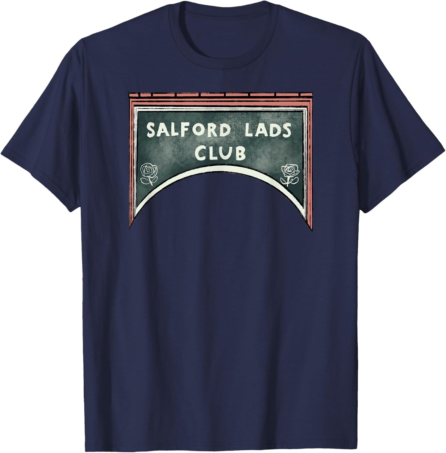 Salford Lads Indie Place T-Shirt - T-Shirt | Navy