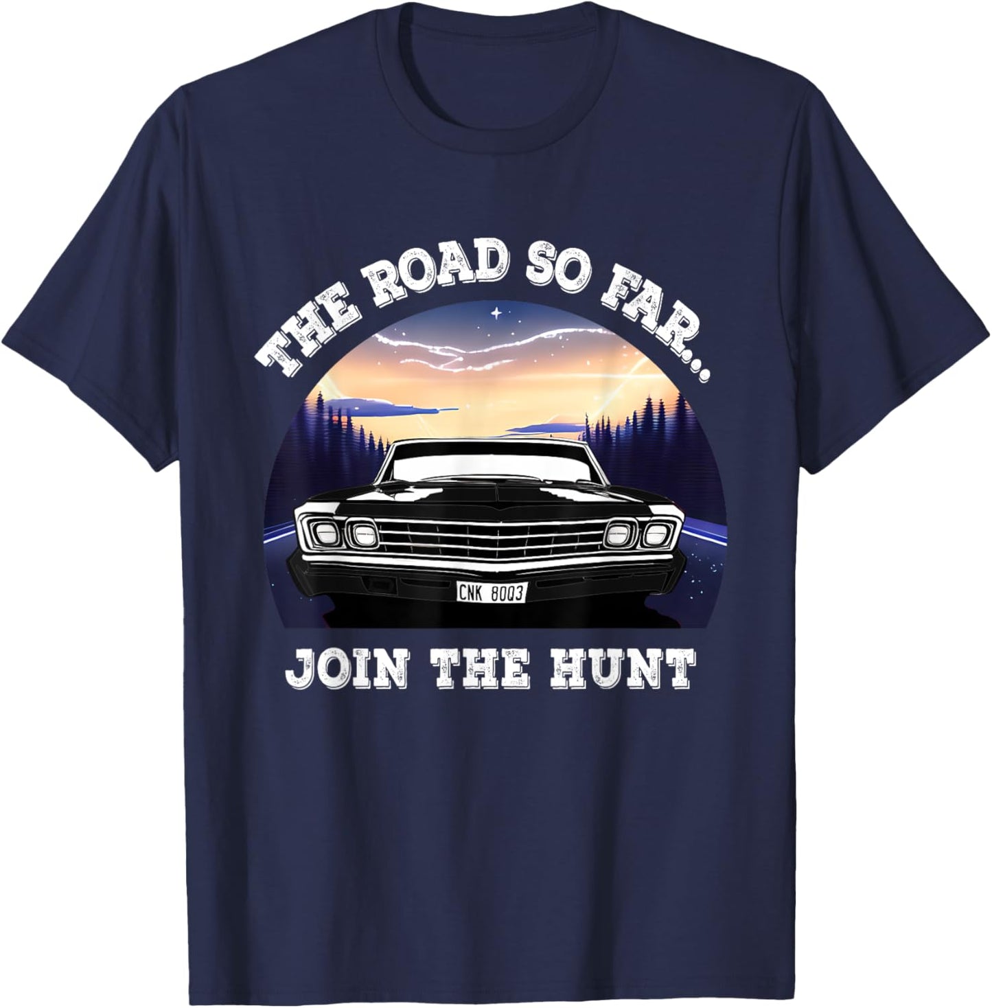 The Road So Far SPN T-Shirt - T-Shirt | Navy