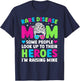 Proud Rare Disease Warrior Mother Rare Disease Awareness T-Shirt - T-Shirt | Navy