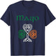County Mayo Shamrock Ireland Flag, craic and ceol T-Shirt - T-Shirt | Navy