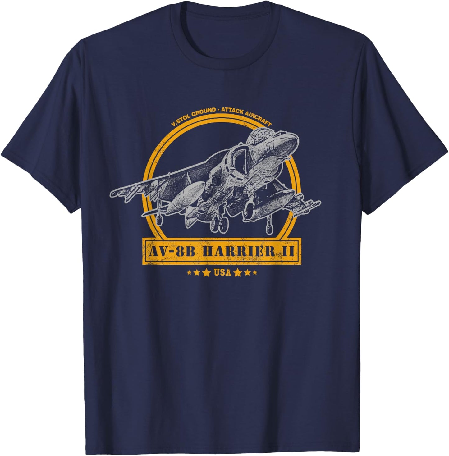 AV8B Harrier II T-Shirt - T-Shirt | Navy