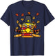 Books Turkey Funny Read Thanksgiving Teacher Fall Men Women T-Shirt - T-Shirt | Navy