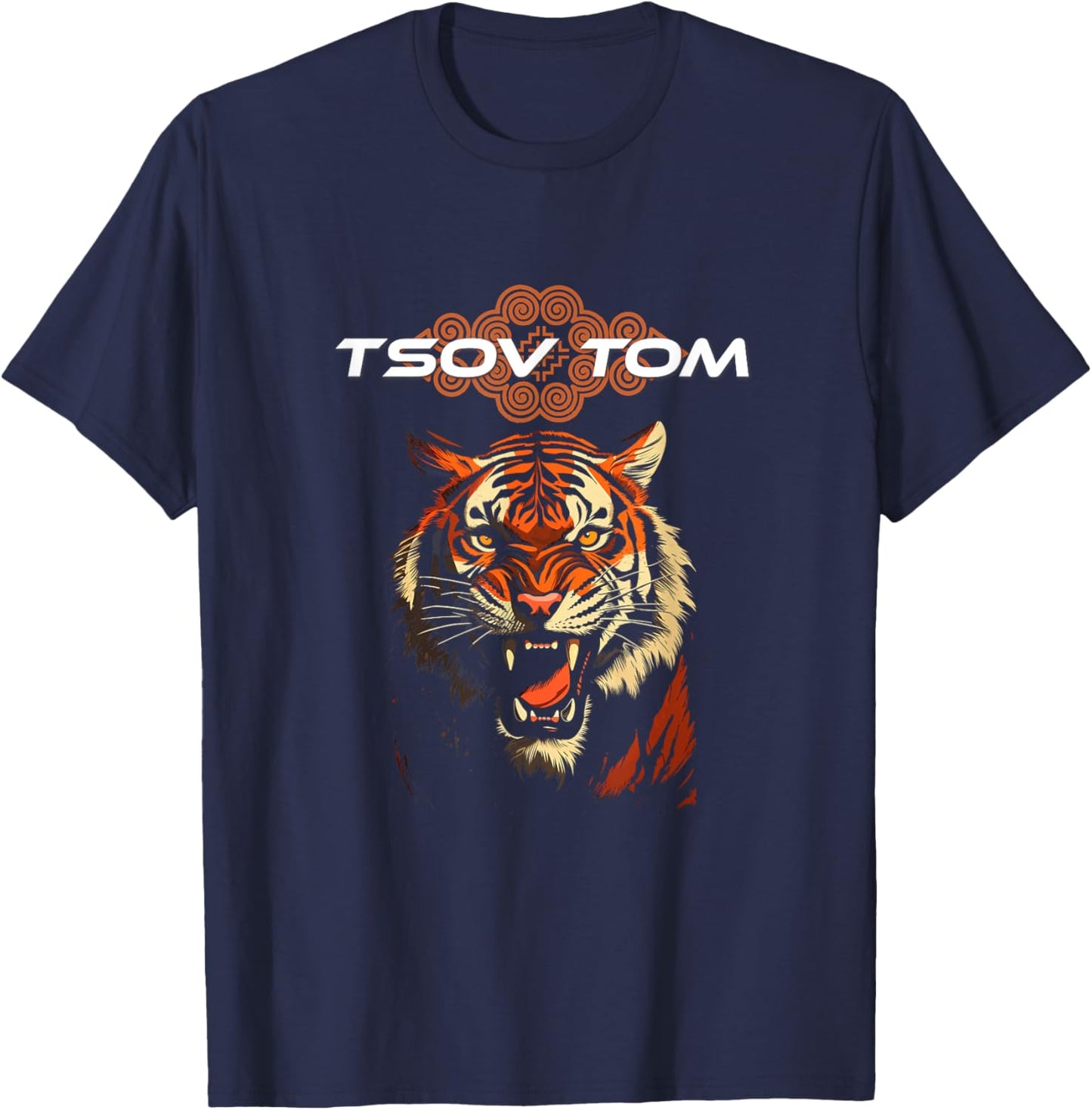 Hmong Tsov Tom T-Shirt - T-Shirt | Navy