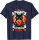 Cat I Didn't Ask How Big The Room Is Said I Cast Fireball Women T-Shirt - T-Shirt | Navy