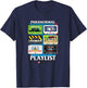 Ghostbusters Paranormal Playlist with Logo T-Shirt - T-Shirt | Navy