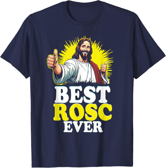 Best ROSC Ever Funny Easter Jesus Nurse Doctor Surgeon T-Shirt - T-Shirt | Navy