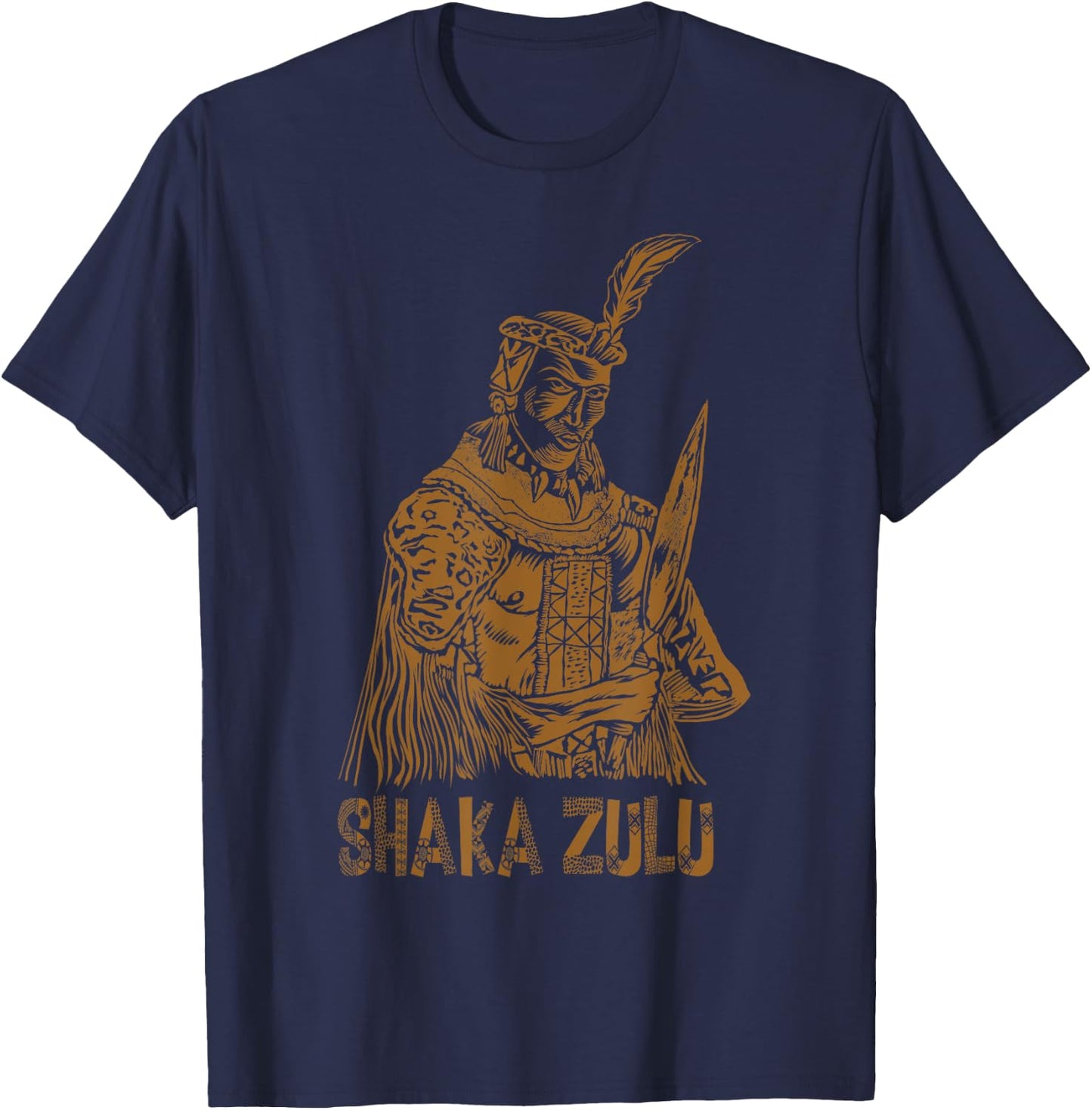 Cool Shaka Zulu African King Pride Funny Gift Women T-Shirt - T-Shirt | Navy