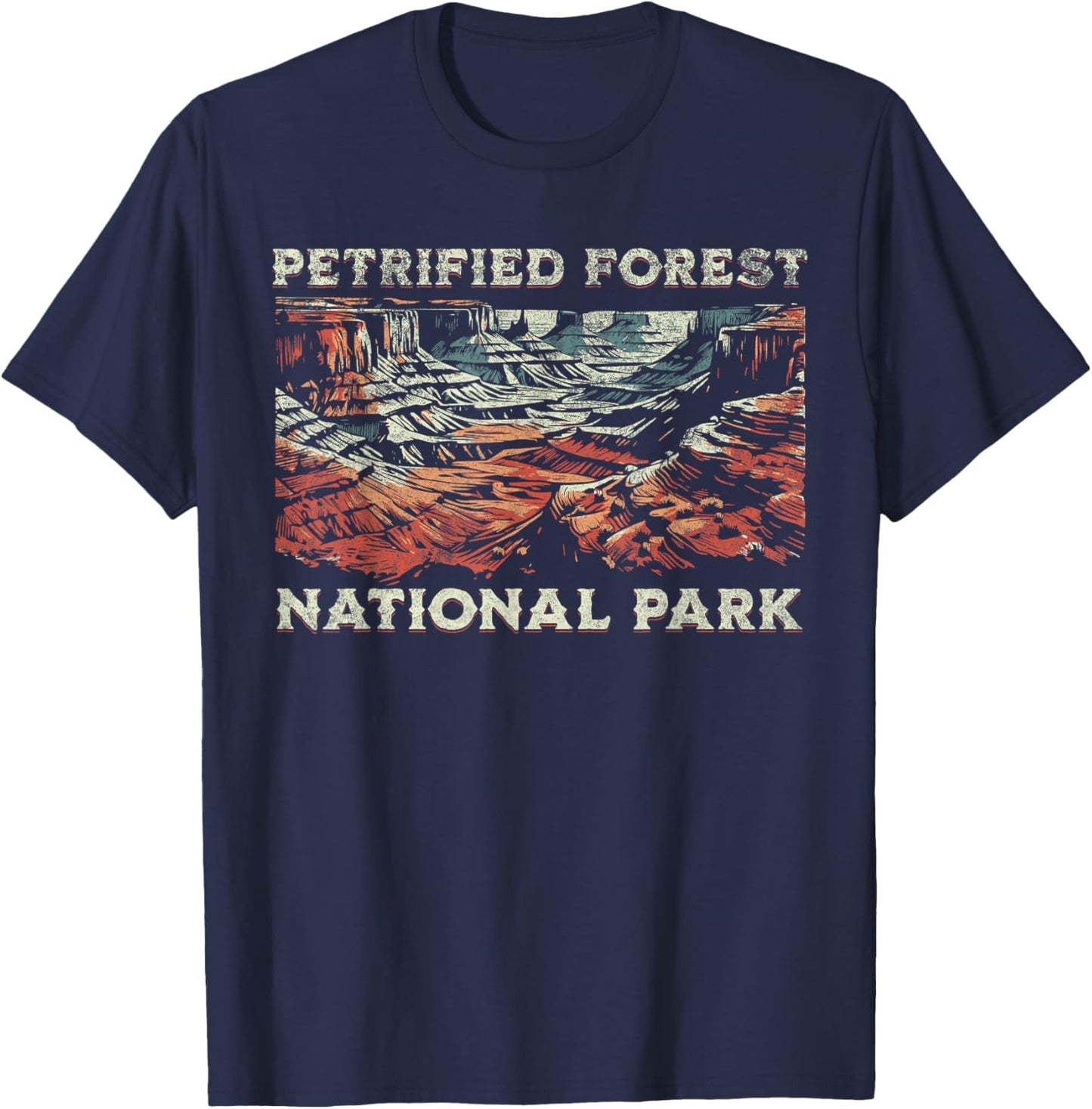 Petrified Forest National Park T-Shirt - T-Shirt | Navy