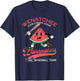 Wenatchee Watermelons Retro Minor League Baseball Team T-Shirt - T-Shirt | Navy