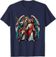 Jesus Christ and Archangel Raphael T-Shirt - T-Shirt | Navy