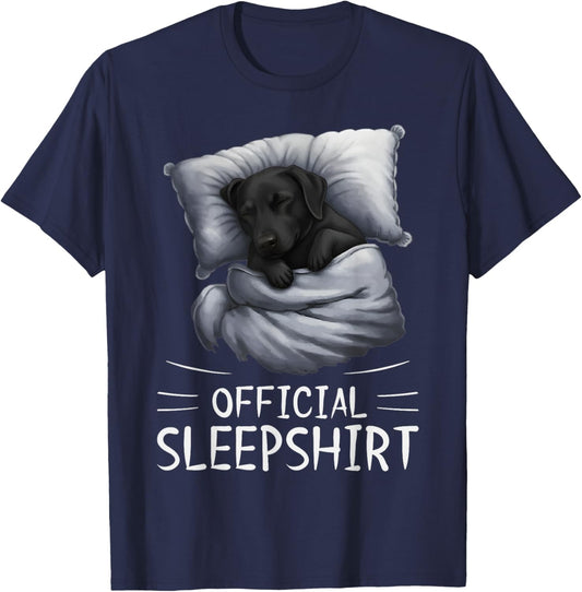 Labrador Retriever Official Sleepshirt Pajamas Nightgown T-Shirt - T-Shirt | Navy