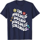 Retro Groovy Im Noemie Doing Noemie Things Funny Mother's T-Shirt - T-Shirt | Navy