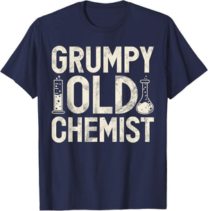Grumpy old Chemist T-Shirt - T-Shirt | Navy