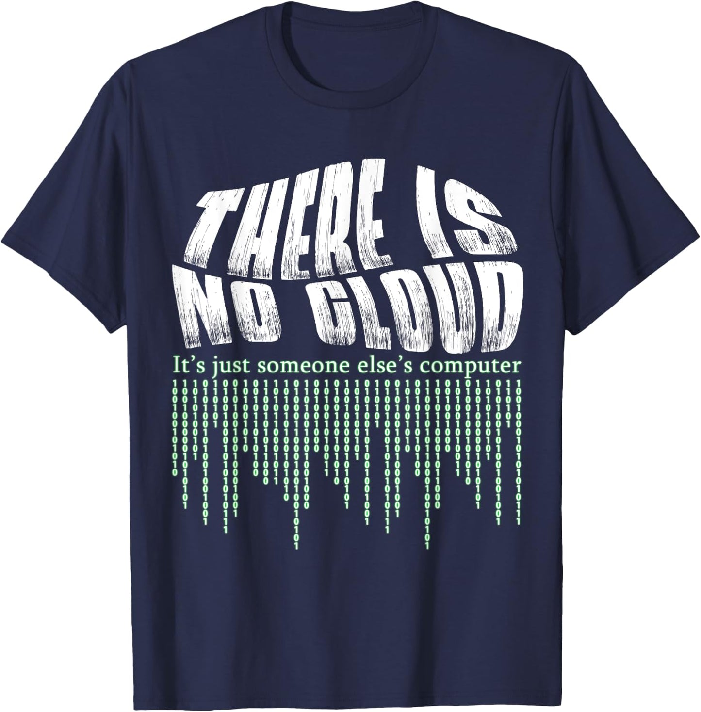 Cloud Engineer Shirt Cloud Computing Gift Computer Engineer T-Shirt - T-Shirt | Navy
