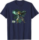 The Legend of Zelda Tears Of The Kingdom Link Brush Art T-Shirt - T-Shirt | Navy