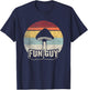 Vintage Funguy Fungi Funny Mushroom Fungi Shirt Fun Guy T-Shirt - T-Shirt | Navy
