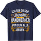 Handwerker | Ich bin dieser legendäre Handwerker Lustig Mann T-Shirt - T-Shirt | Navy