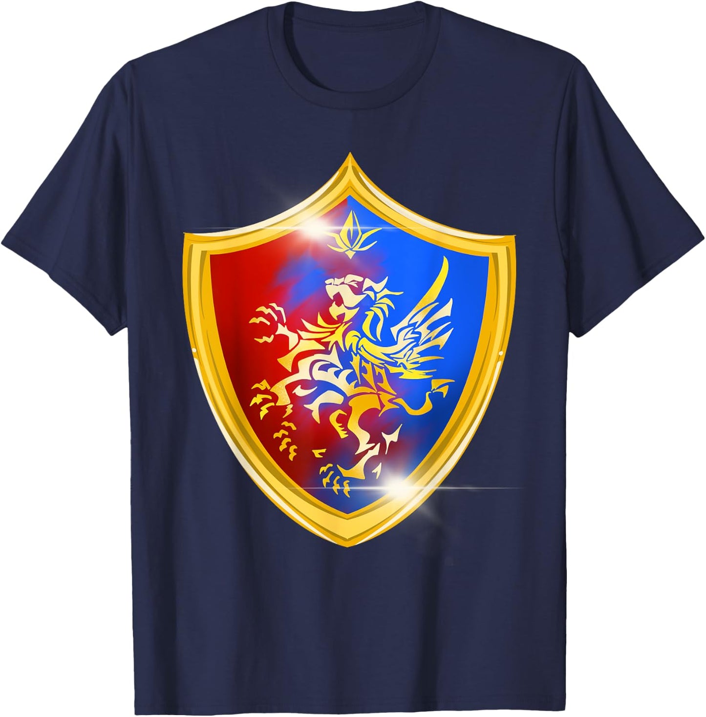 Cute Medieval Halloween Costume | Funny Renaissance DIY Gift T-Shirt - T-Shirt | Navy