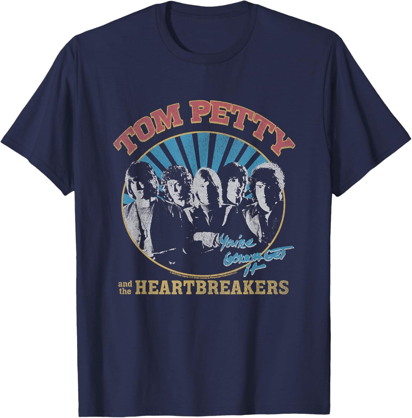 Tom Petty You're Gonna Get It T-Shirt - T-Shirt | Navy