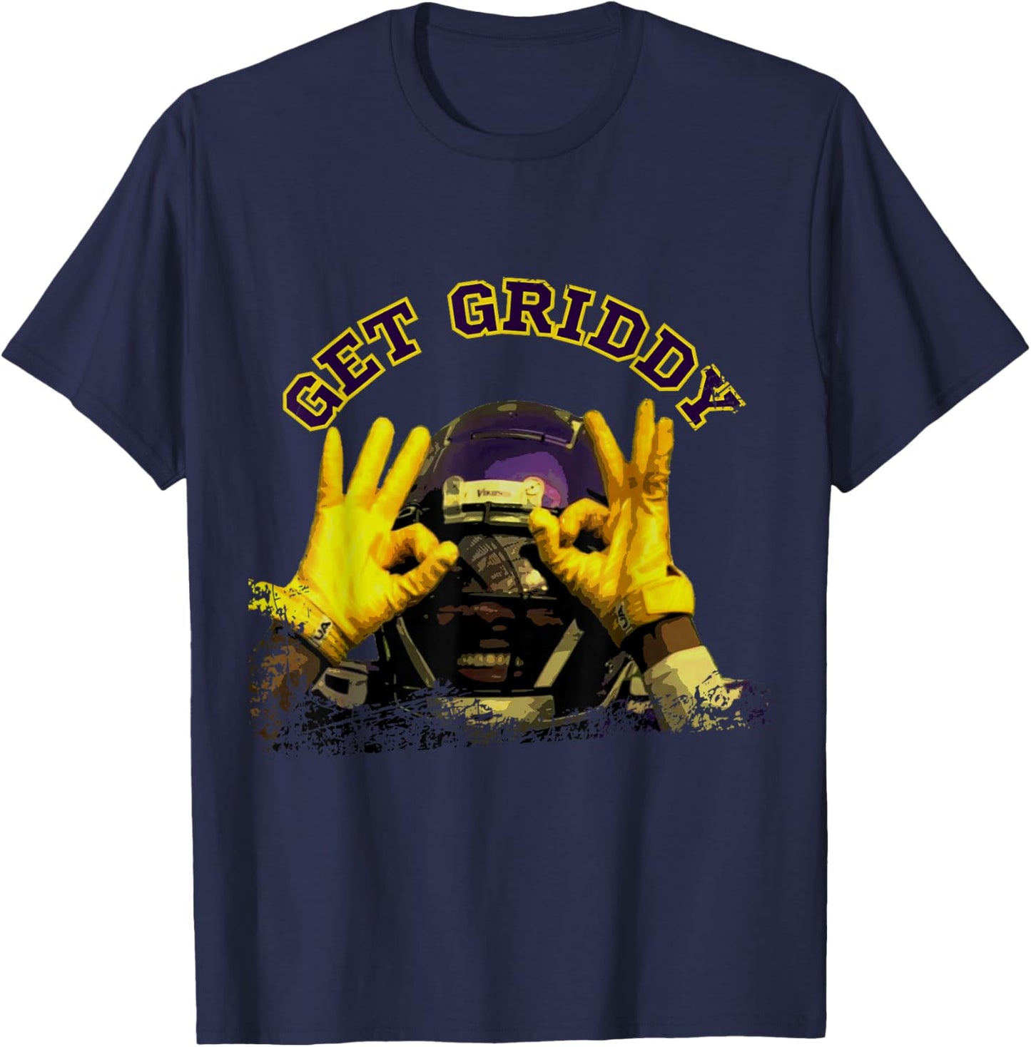 Get Griddy T-Shirt - T-Shirt | Navy
