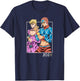JoJo's Bizarre Adventure Enjoying Ice Cream Anime T-Shirt - T-Shirt | Navy