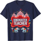Ringmaster Teacher Circus Carnival Birthday Party T-Shirt - T-Shirt | Navy