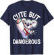 Cute but Dangerous Karate Taekwondo Koala Karate Girl T-Shirt - T-Shirt | Navy